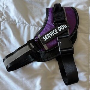Dog Harness,No-Pull Service Dog Harness with Handle Adjustable 3M Reflective
